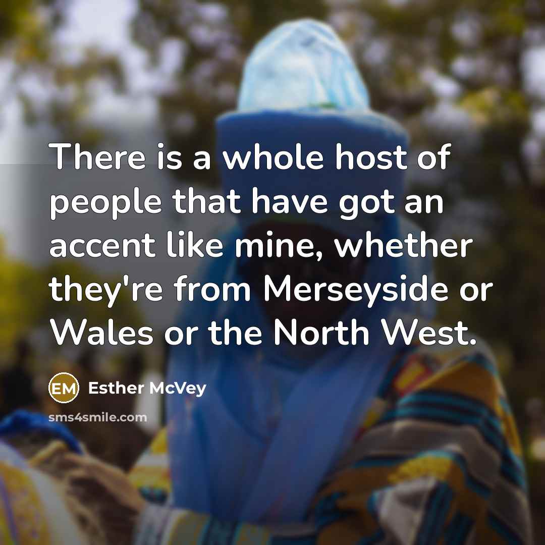 “There is a whole host of people that have got…” quote by Esther McVey
