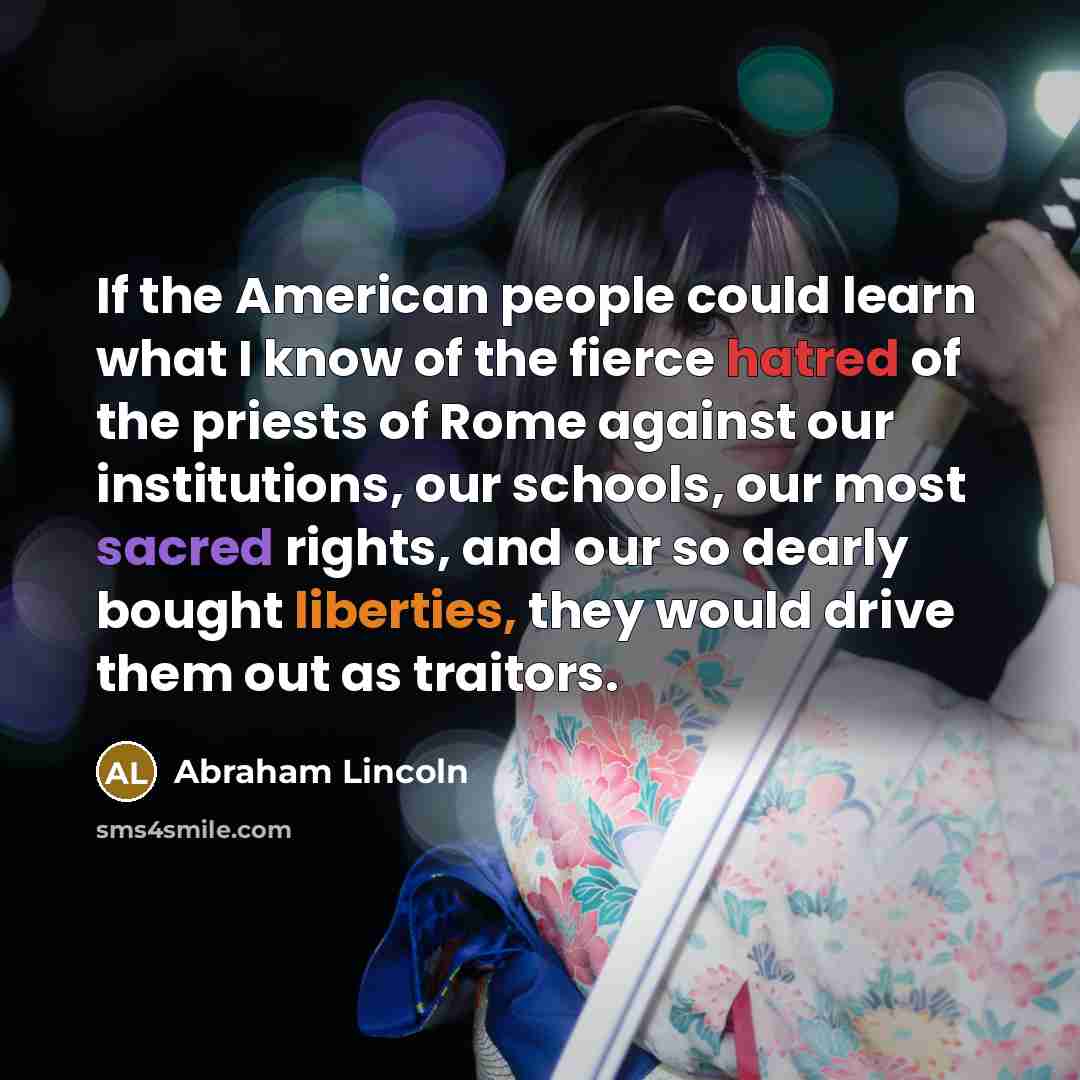 “If the American people could learn what I know of…” quote by Abraham Lincoln