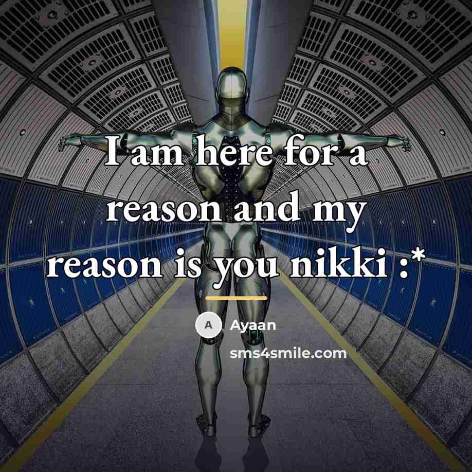 “I am here for a reason and my reason is…” quote by Ayaan
