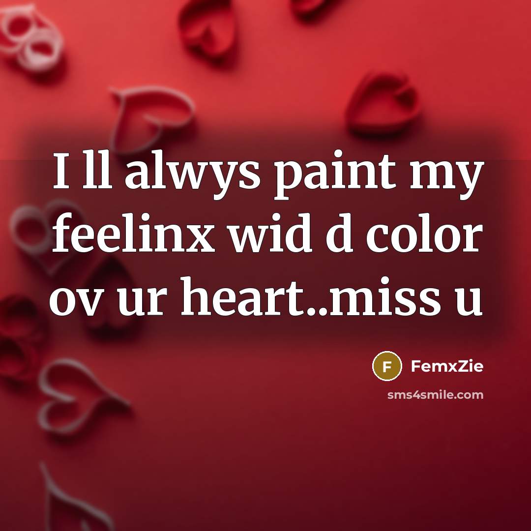 “I ll alwys paint my feelinx wid d color ov…” quote by FemXzie