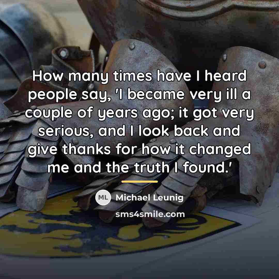 “How many times have I heard people say, 'I became…” quote by Michael Leunig