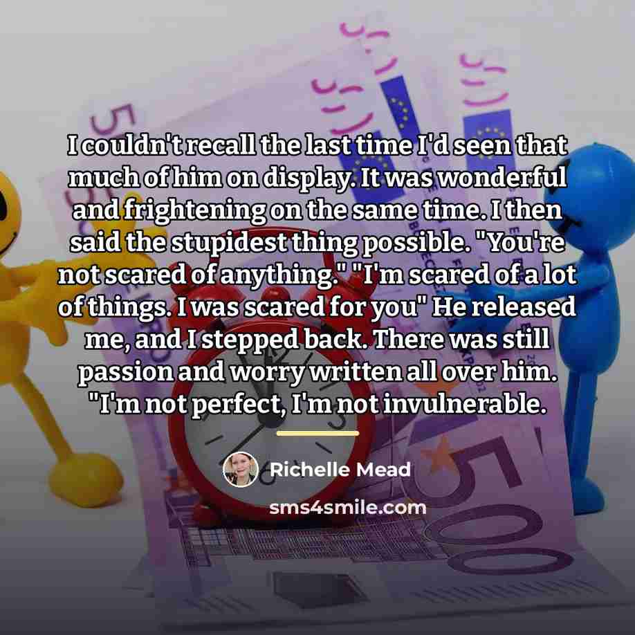 “I couldn't recall the last time I'd seen that much…” quote by Richelle Mead