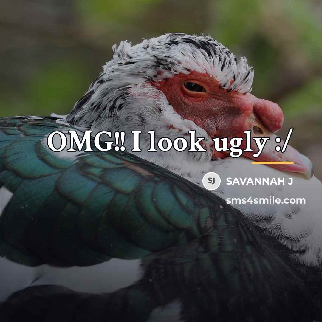 “OMG!! I look ugly :/…” quote by Savannah J