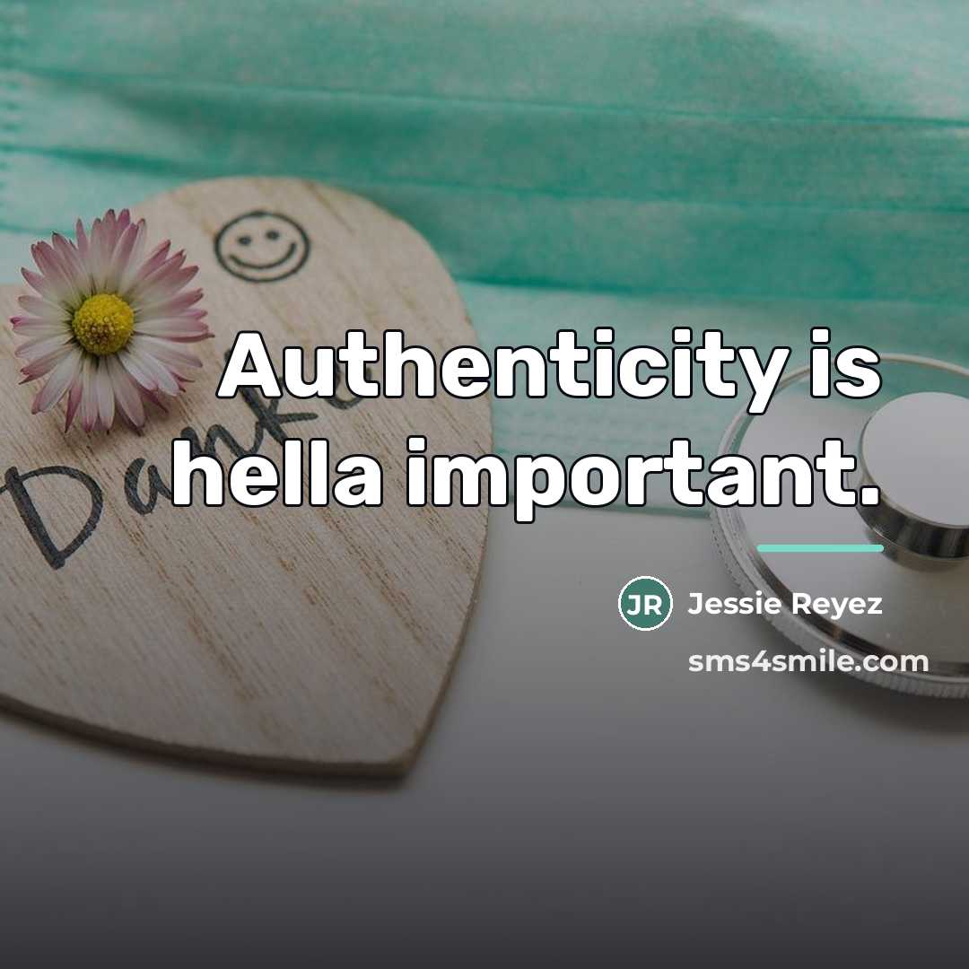 “Authenticity is hella important.…” quote by Jessie Reyez