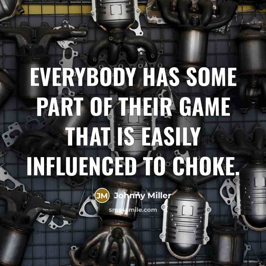 “Everybody has some part of their game that is easily…” quote by Johnny Miller