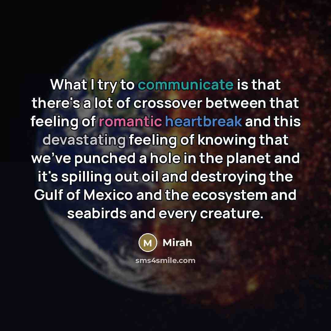“What I try to communicate is that there's a lot…” quote by Mirah