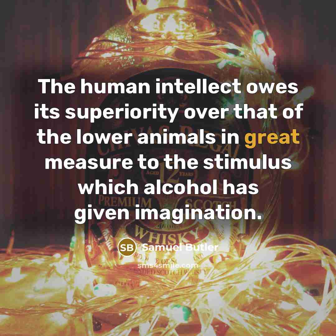 “The human intellect owes its superiority over that of the…” quote by Samuel Butler