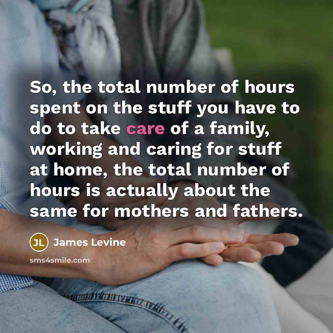 “So, the total number of hours spent on the stuff…” quote by James Levine