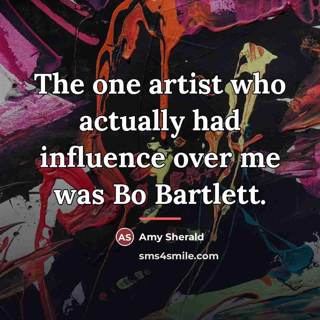 “The one artist who actually had influence over me was…” quote by Amy Sherald