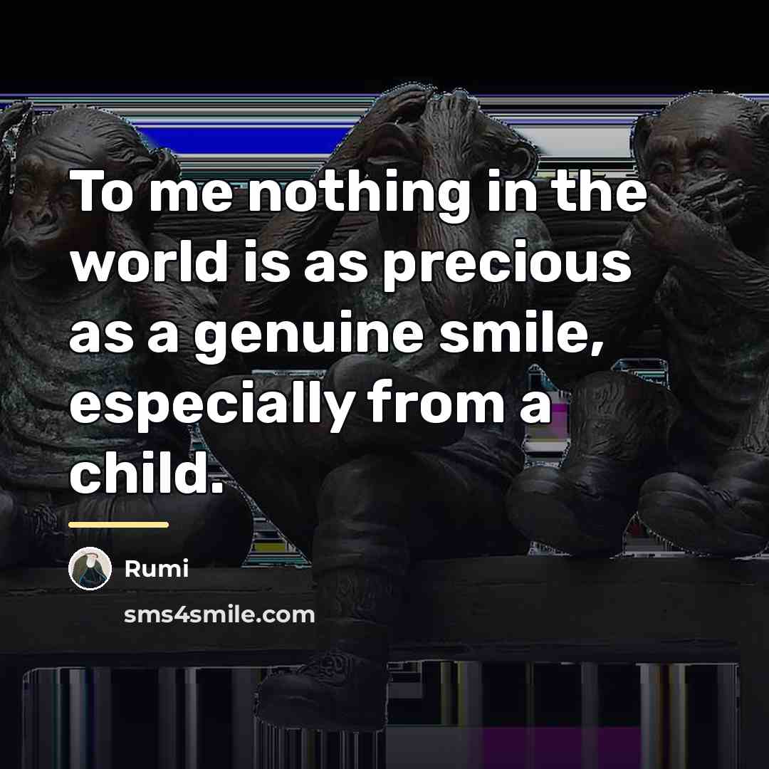 “To me nothing in the world is as precious as…” quote by Rumi