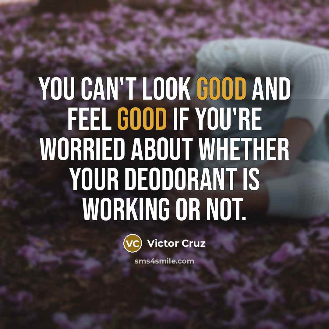 “You can't look good and feel good if you're worried…” quote by Victor Cruz