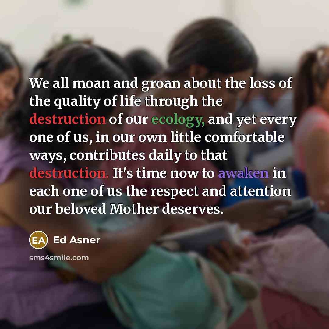 “We all moan and groan about the loss of the…” quote by Ed Asner