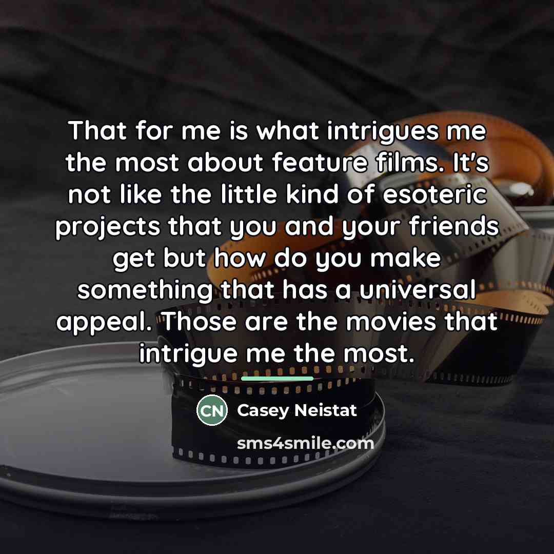 “That for me is what intrigues me the most about…” quote by Casey Neistat
