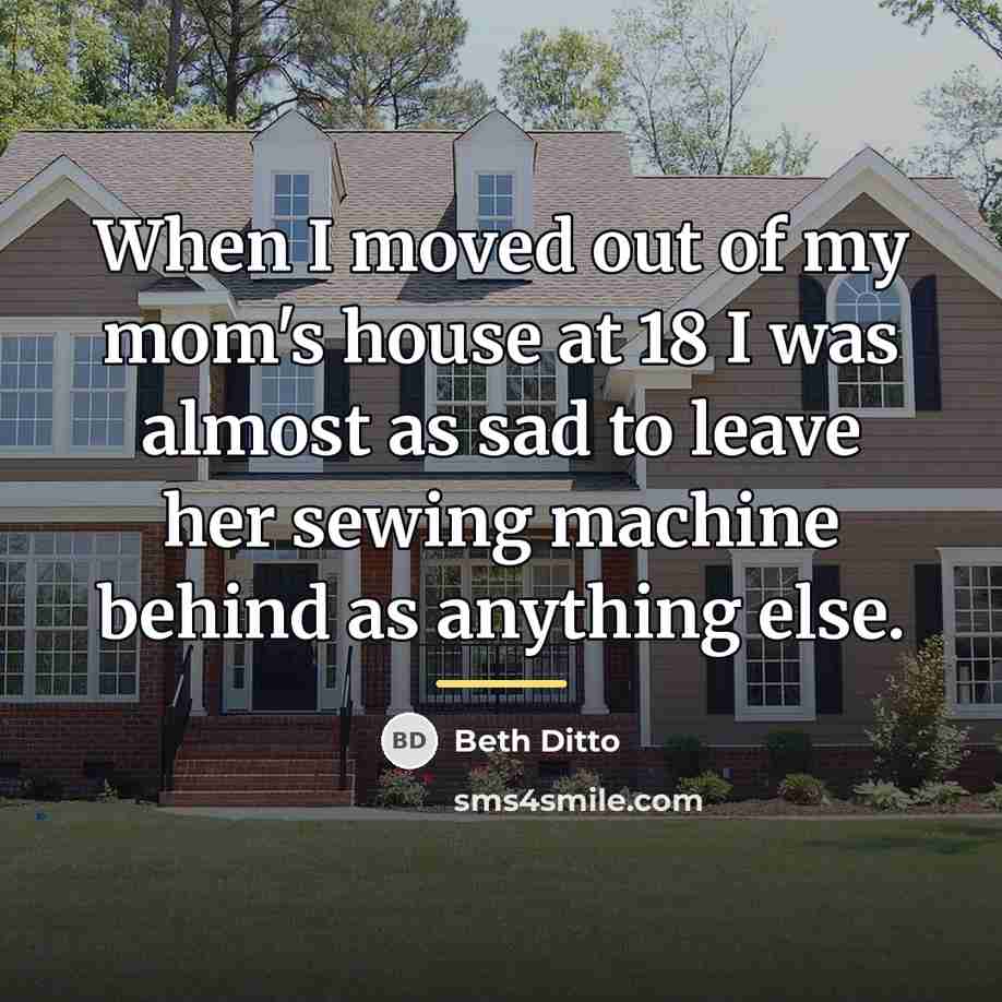 “When I moved out of my mom's house at 18…” quote by Beth Ditto