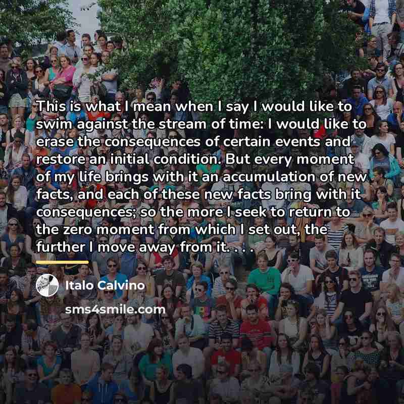 “This is what I mean when I say I would…” quote by Italo Calvino