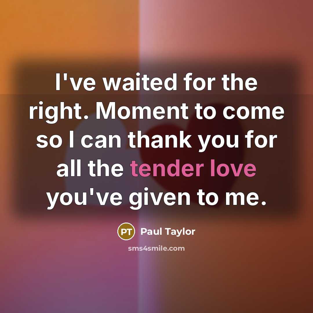 “I've waited for the right. Moment to come so I…” quote by Paul Taylor