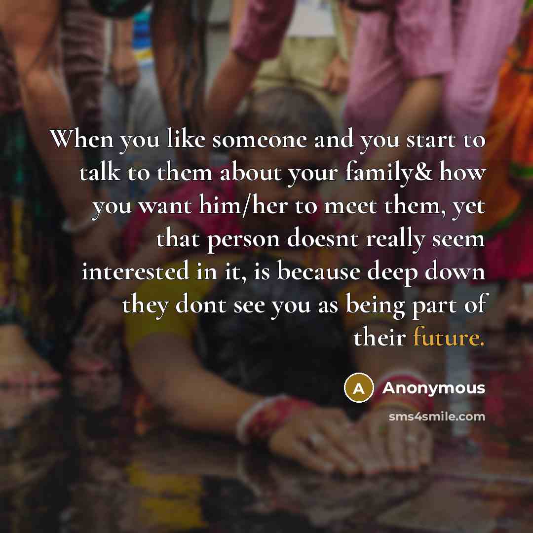 “When you like someone and you start to talk to…” quote by Anonymous