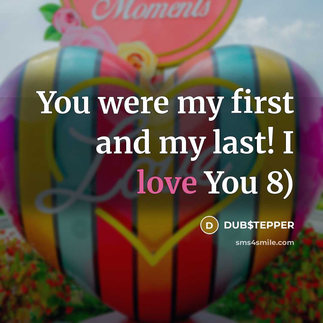 “You were my first and my last! I love You…” quote by DUB$TEPPER