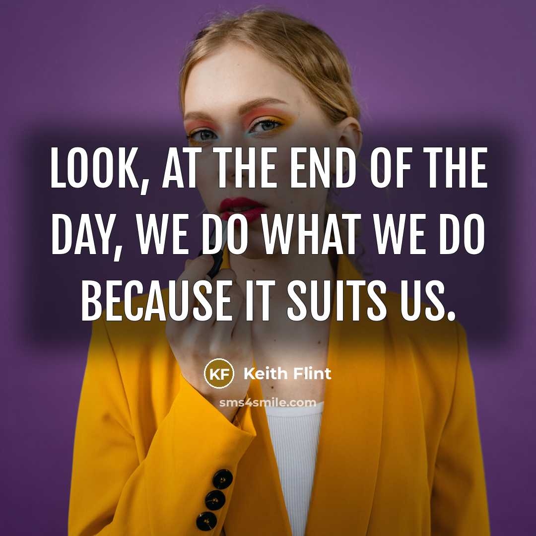 “Look, at the end of the day, we do what…” quote by Keith Flint