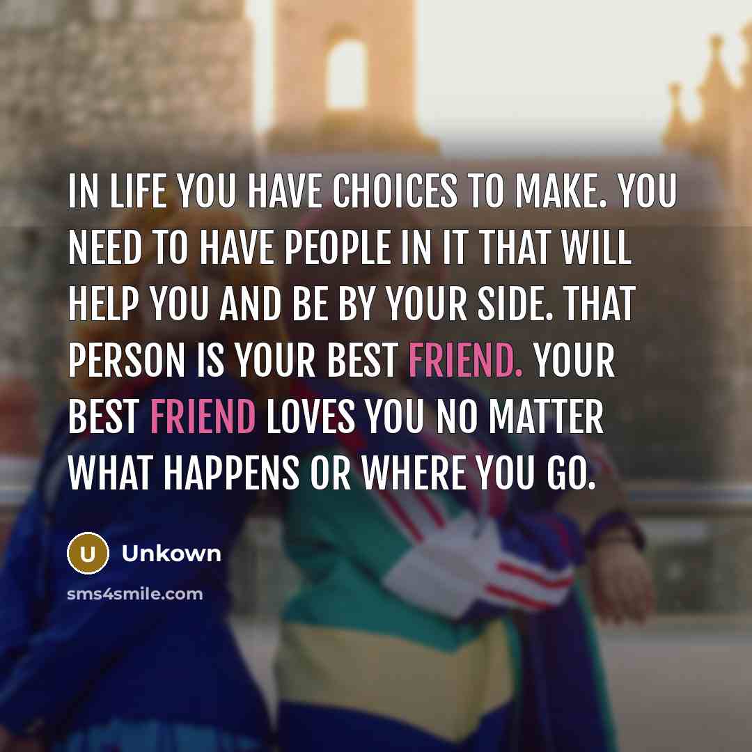 “In life you have choices to make. You need to…” quote by Unkown