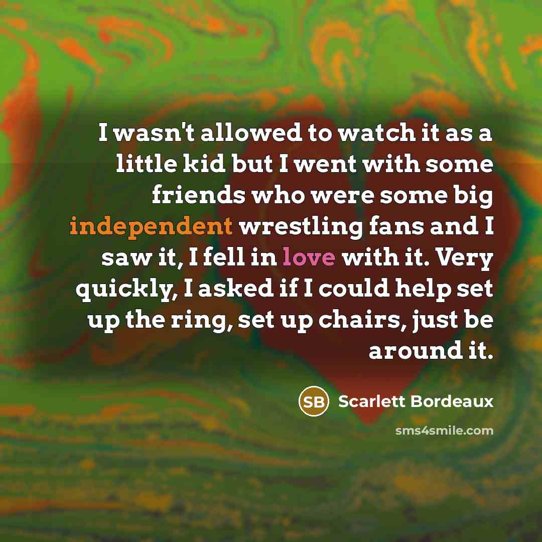 “I wasn't allowed to watch it as a little kid…” quote by Scarlett Bordeaux