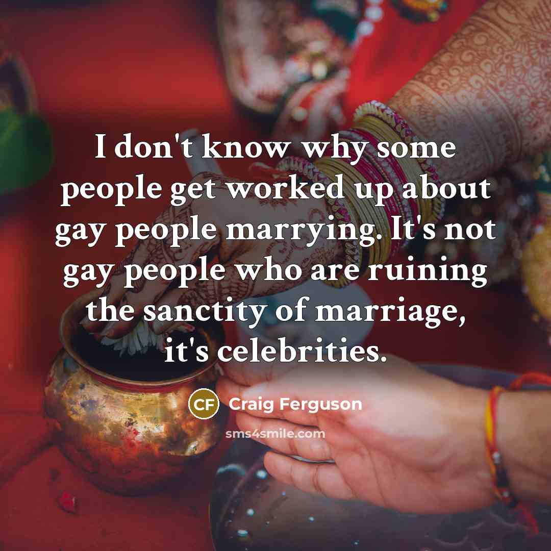 “I don't know why some people get worked up about…” quote by Craig Ferguson