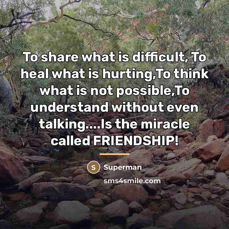 “To share what is difficult, To heal what is hurting,To…” quote by Superman