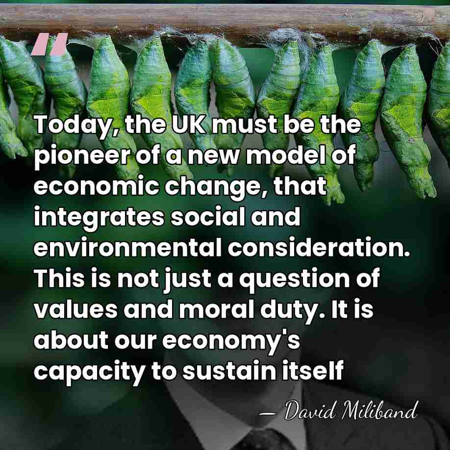 Today, the UK must be the pioneer of a new model of&hellip; - David Miliband