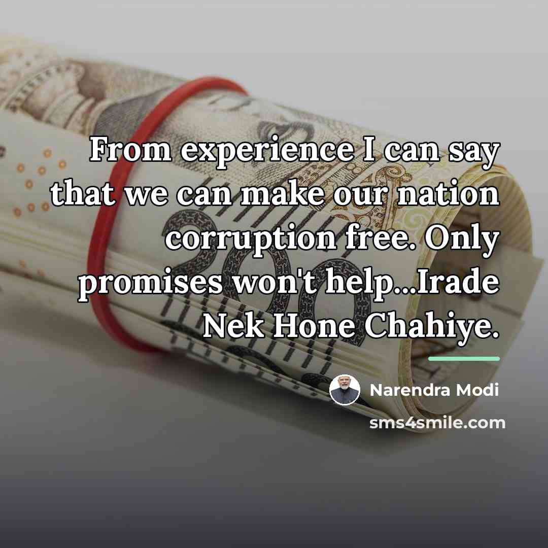 “From experience I can say that we can make our…” quote by Narendra Modi