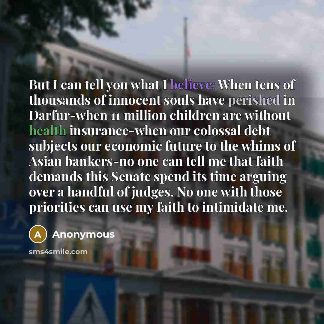 “But I can tell you what I believe: When tens…” quote by Anonymous