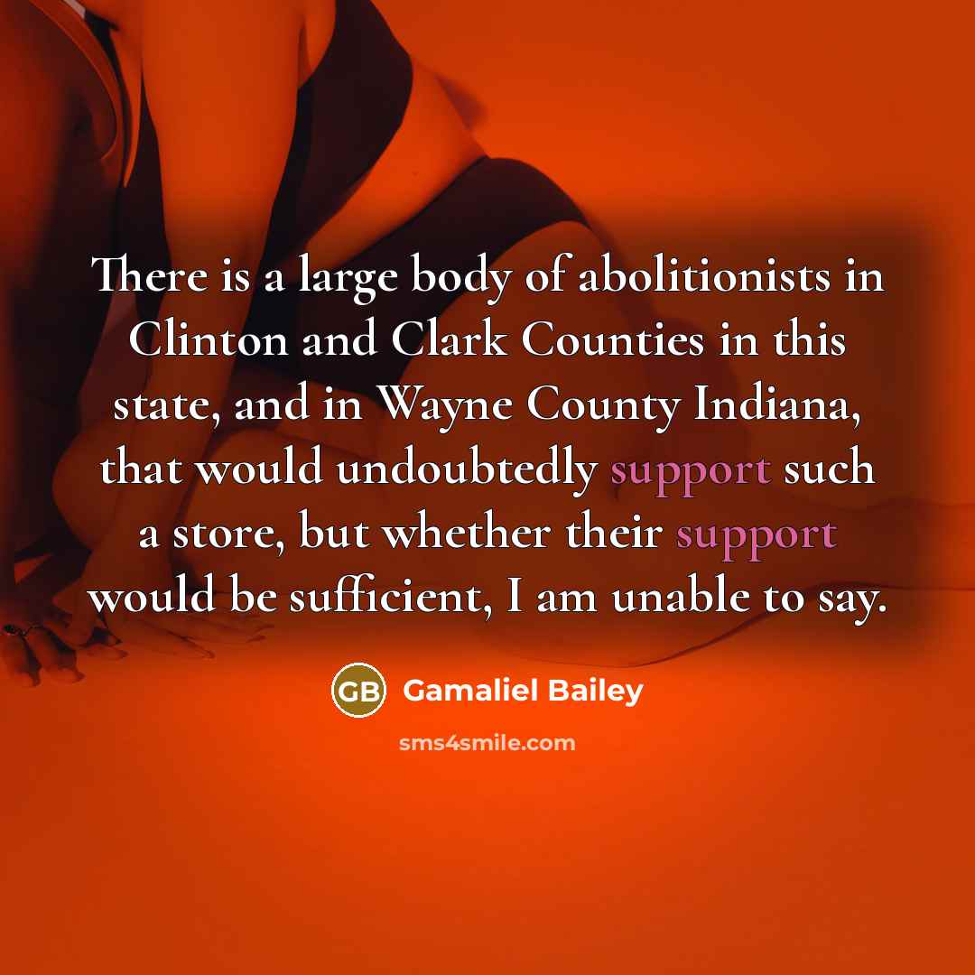 “There is a large body of abolitionists in Clinton and…” quote by Gamaliel Bailey