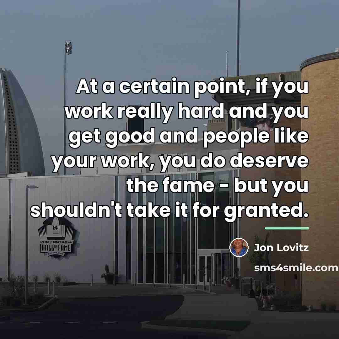 “At a certain point, if you work really hard and…” quote by Jon Lovitz