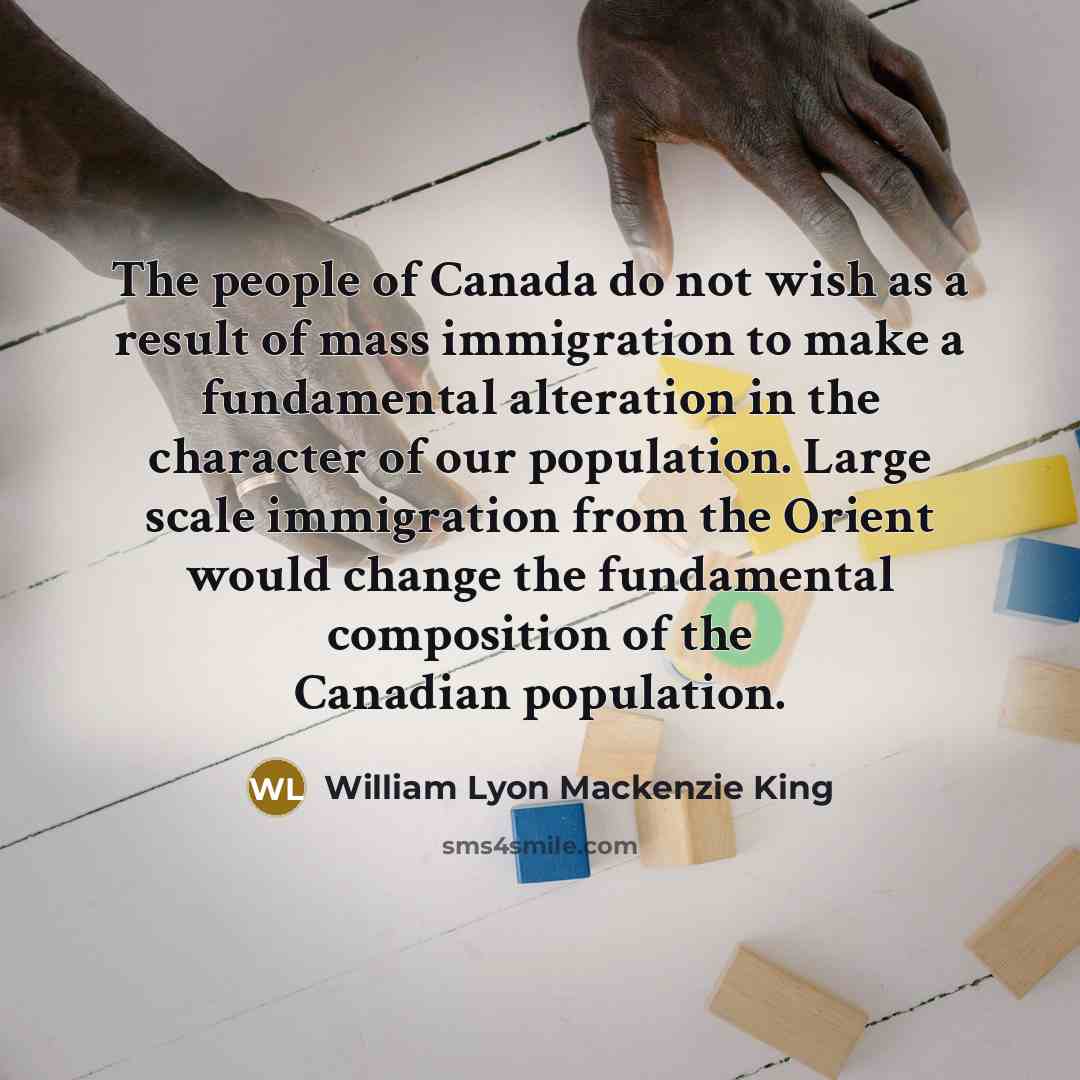 “The people of Canada do not wish as a result…” quote by William Lyon Mackenzie King