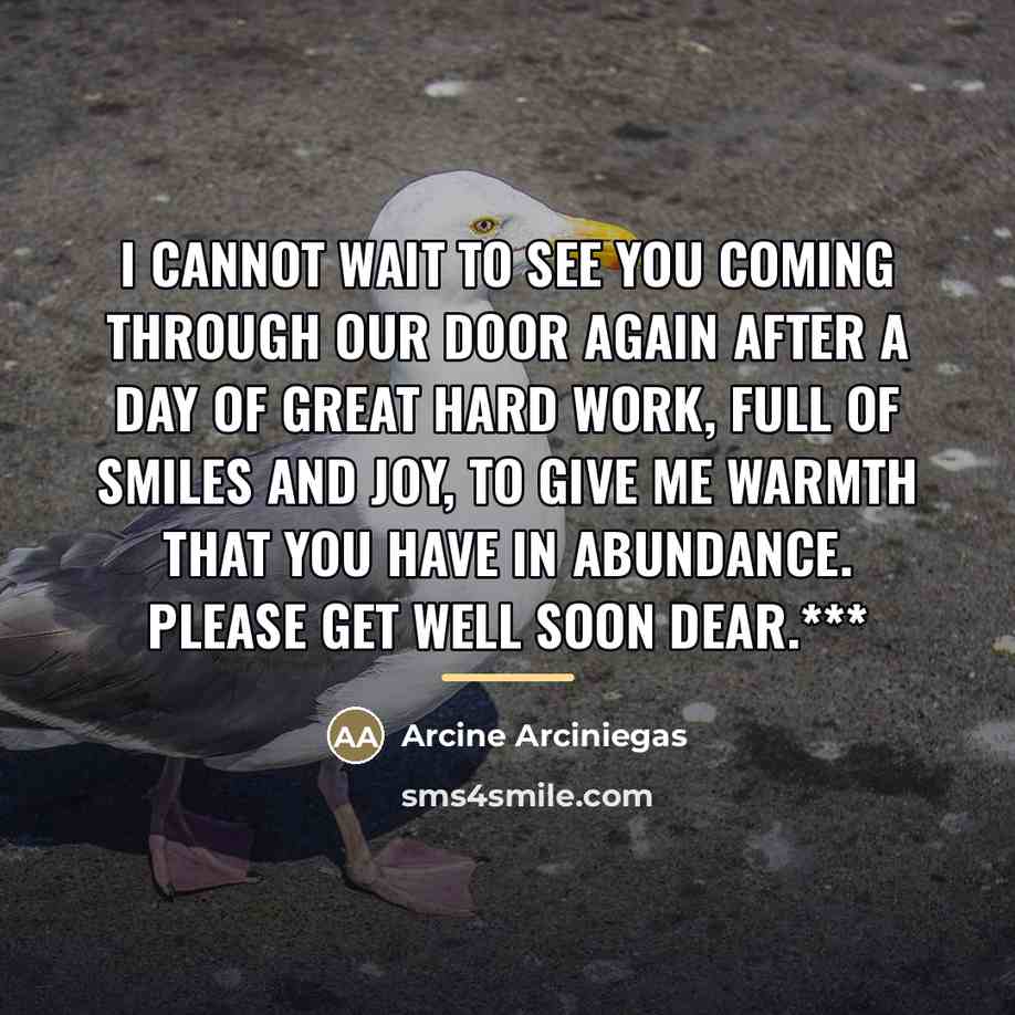 “I cannot wait to see you coming through our door…” quote by Arcine Arciniegas