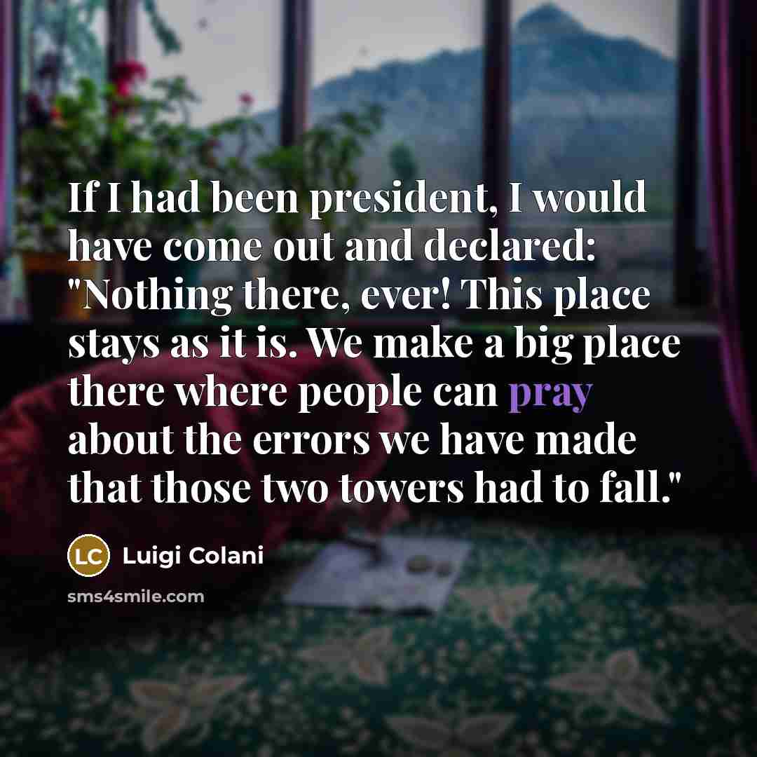 “If I had been president, I would have come out…” quote by Luigi Colani
