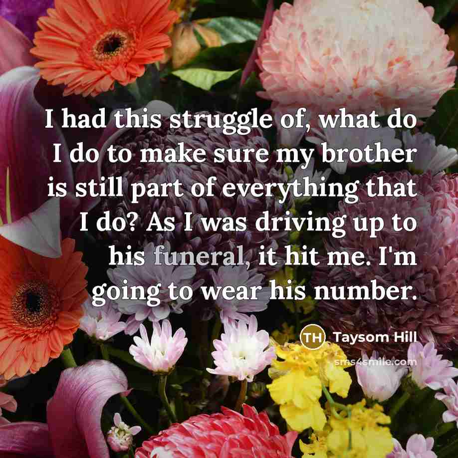 “I had this struggle of, what do I do to…” quote by Taysom Hill