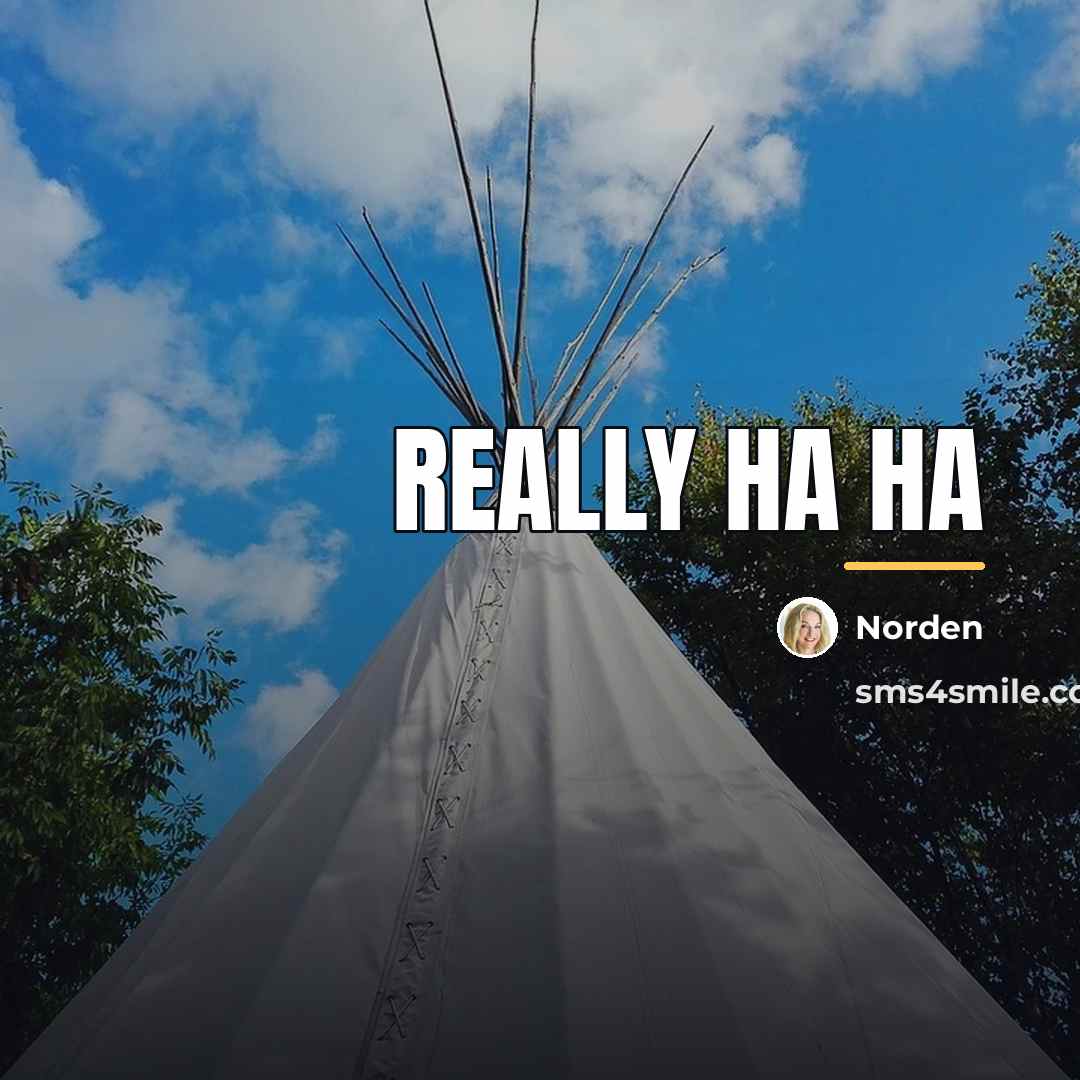 “Really ha ha…” quote by Norden