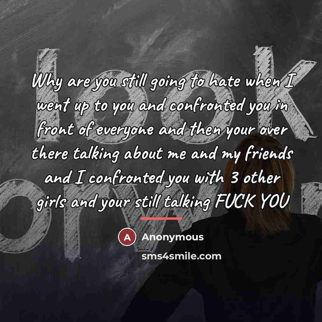 “Why are you still going to hate when I went…” quote by Anonymous