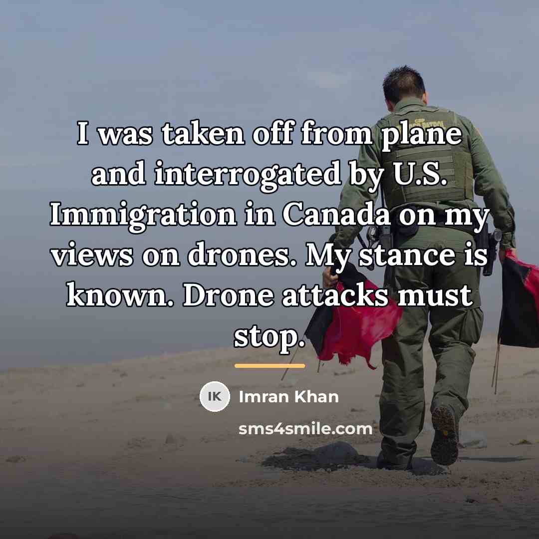 “I was taken off from plane and interrogated by U.S.…” quote by Imran Khan
