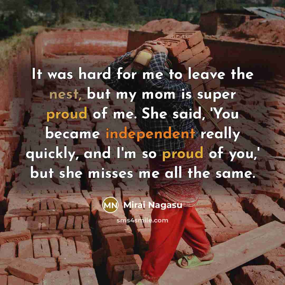 “It was hard for me to leave the nest, but…” quote by Mirai Nagasu
