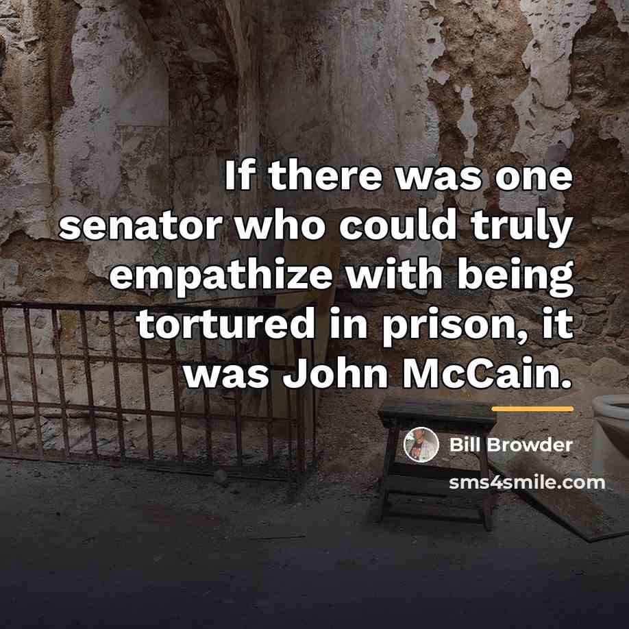 “If there was one senator who could truly empathize with…” quote by Bill Browder