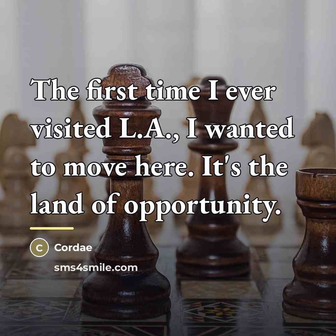 “The first time I ever visited L.A., I wanted to…” quote by Cordae