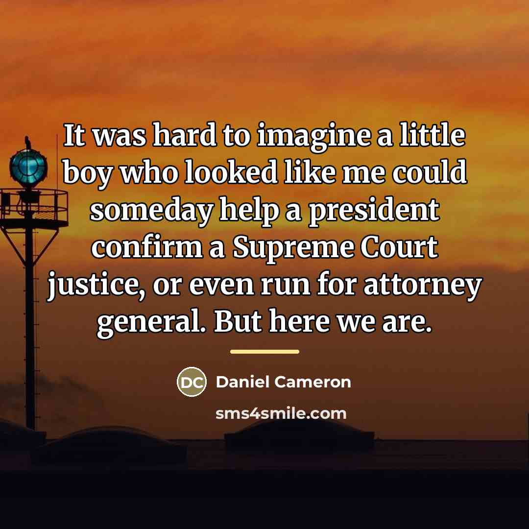“It was hard to imagine a little boy who looked…” quote by Daniel Cameron