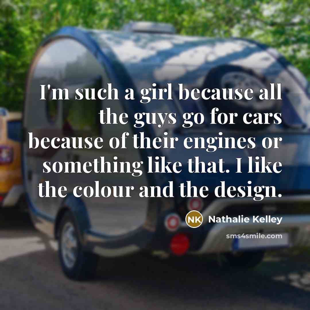 “I'm such a girl because all the guys go for…” quote by Nathalie Kelley