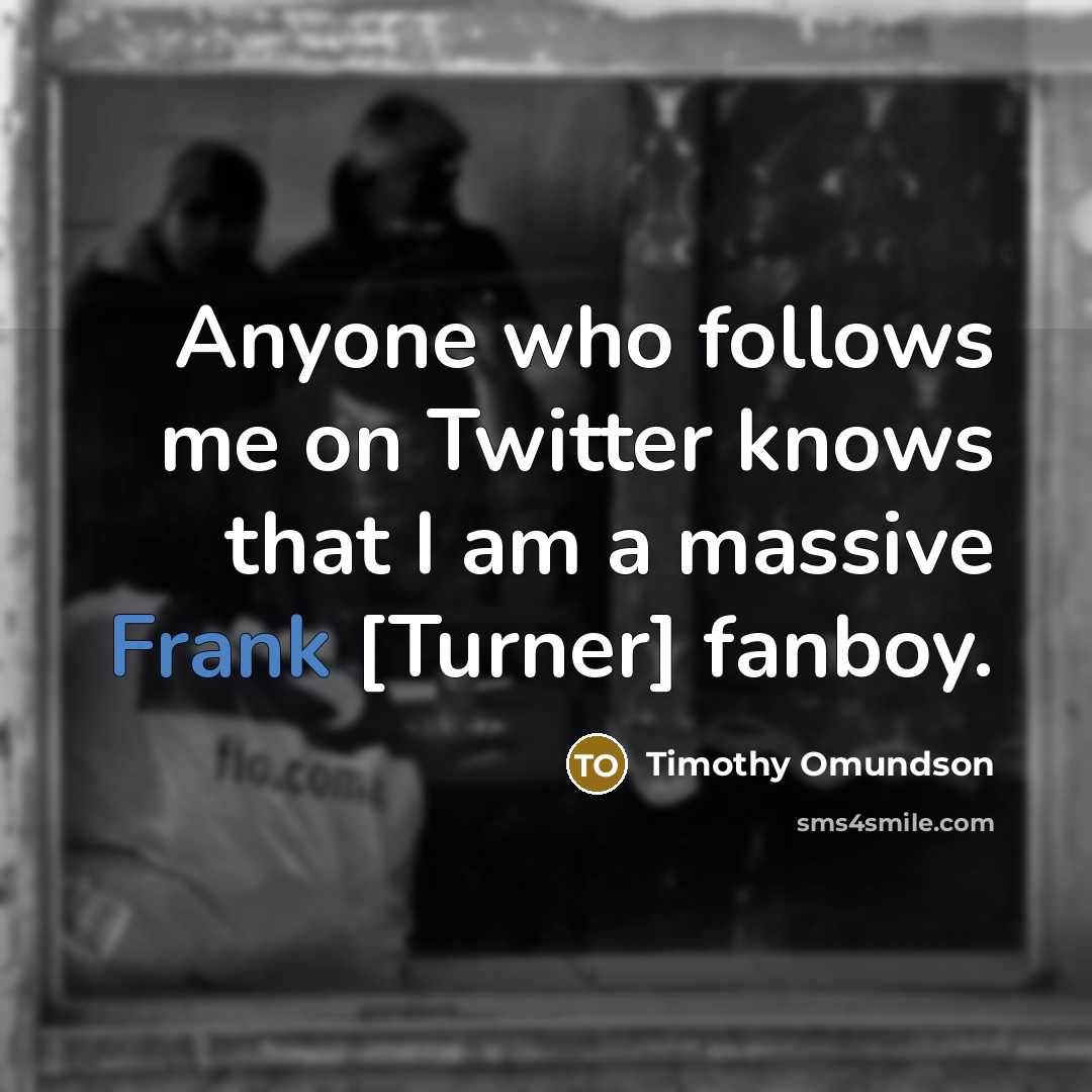 “Anyone who follows me on Twitter knows that I am…” quote by Timothy Omundson