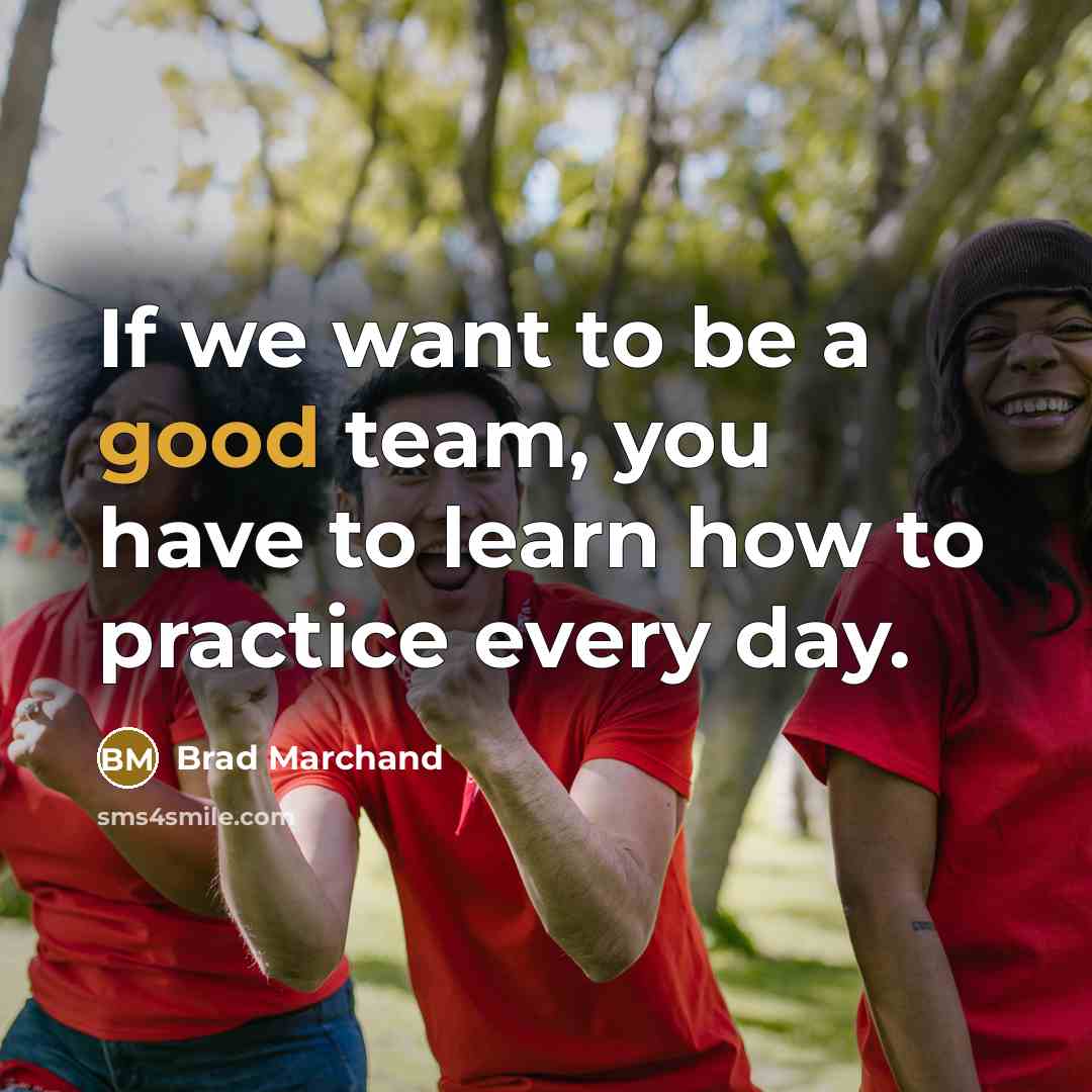 “If we want to be a good team, you have…” quote by Brad Marchand