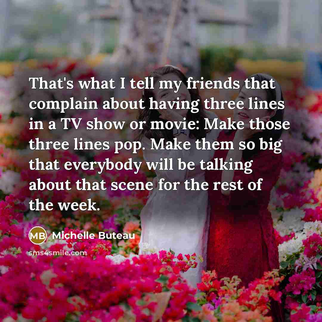 “That's what I tell my friends that complain about having…” quote by Michelle Buteau