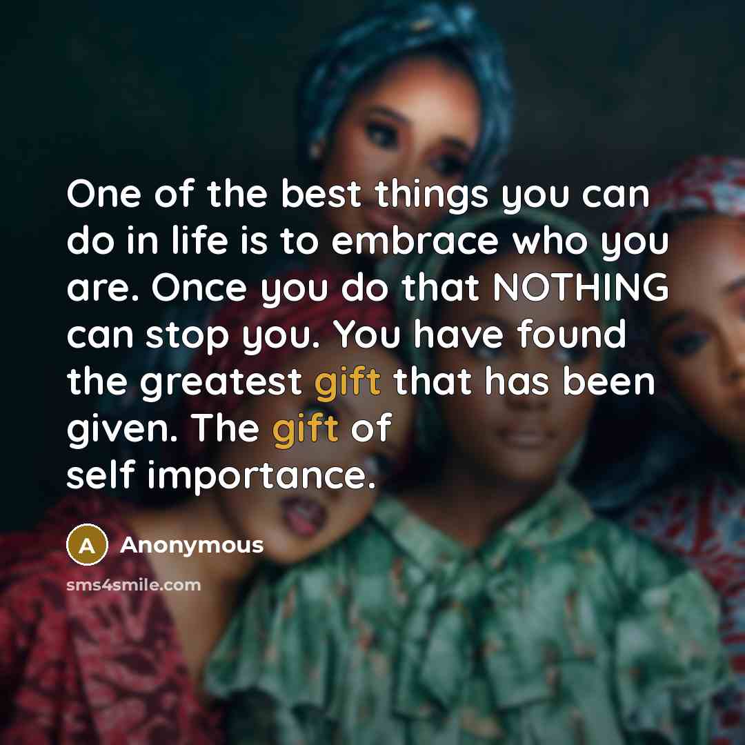 “One of the best things you can do in life…” quote by Anonymous