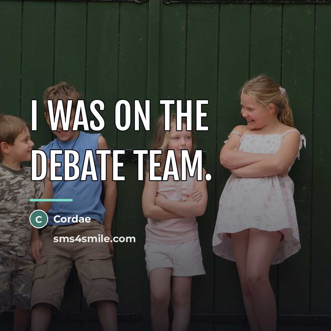 “I was on the debate team.…” quote by Cordae