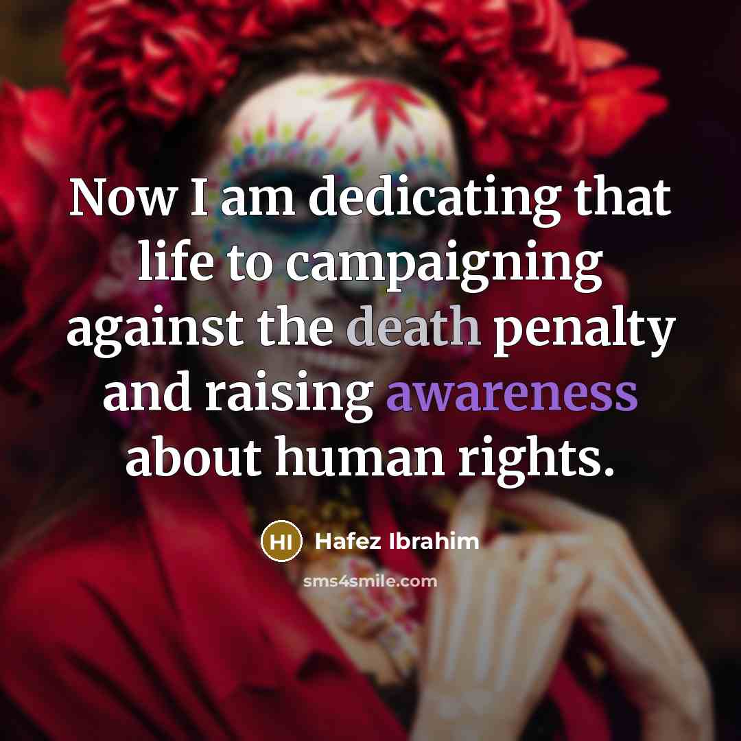 “Now I am dedicating that life to campaigning against the…” quote by Hafez Ibrahim